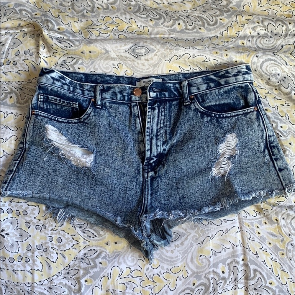 Forever 21 Jean Shorts